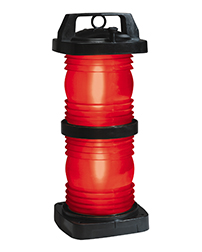 Double Lens Navigation Light - Red/Green/Yellow All-Round Light